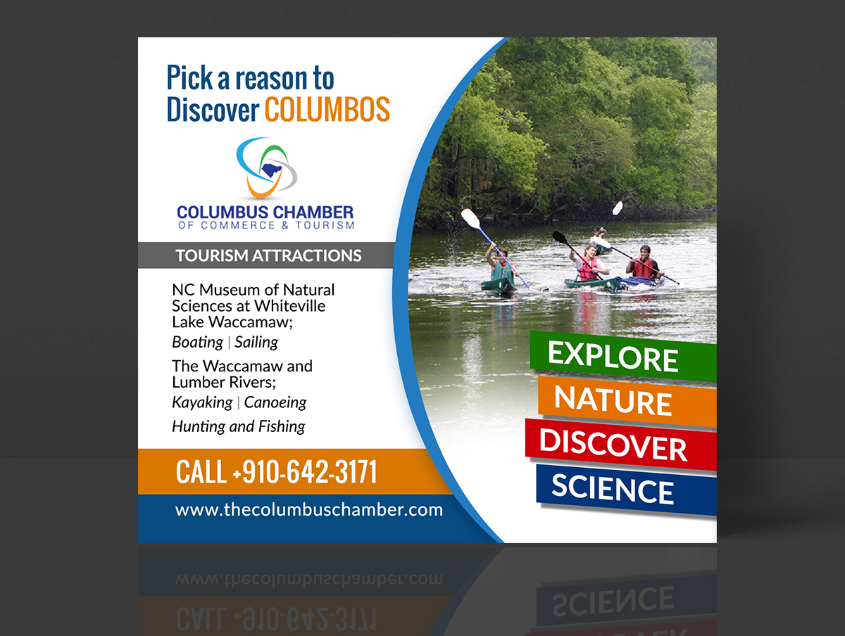 Print Design by MDesigns ™ for Columbus Chamber of Commerce and Tourism | Design #15056516