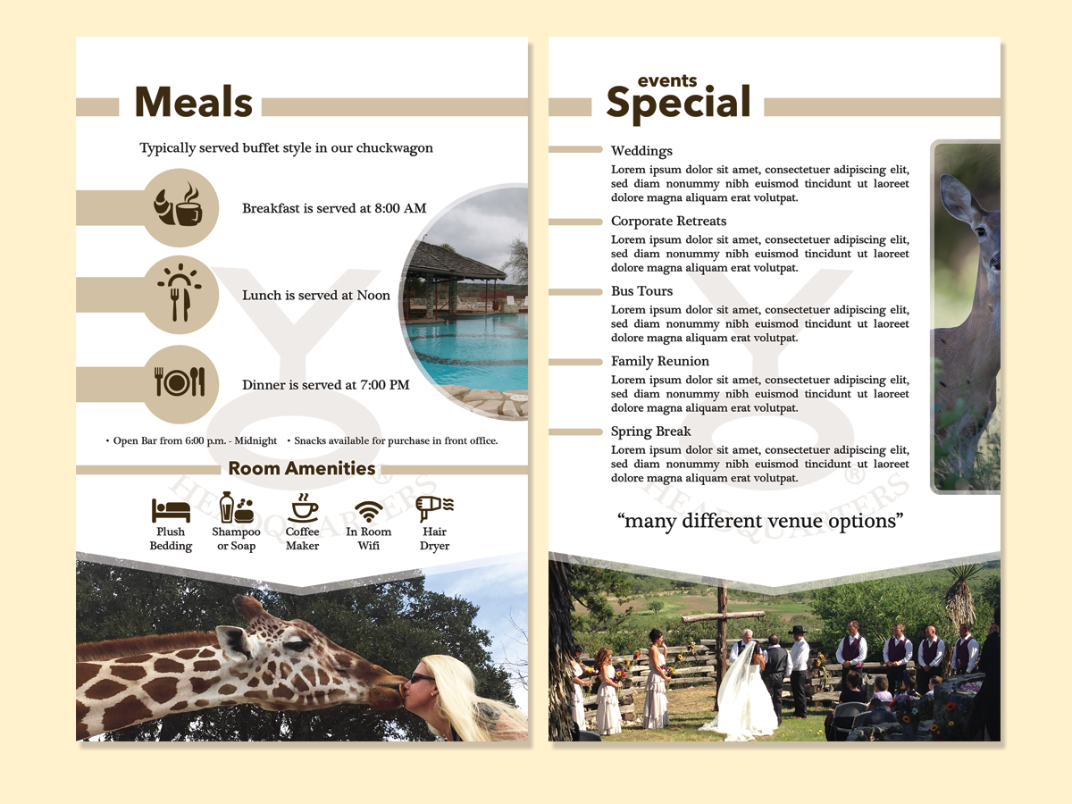 Diseño de Brochure por LeonFX para Rode Designs | Diseño #15135370