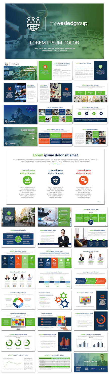 Diseño de PowerPoint por StonyDog Design para este proyecto | Diseño #15069789
