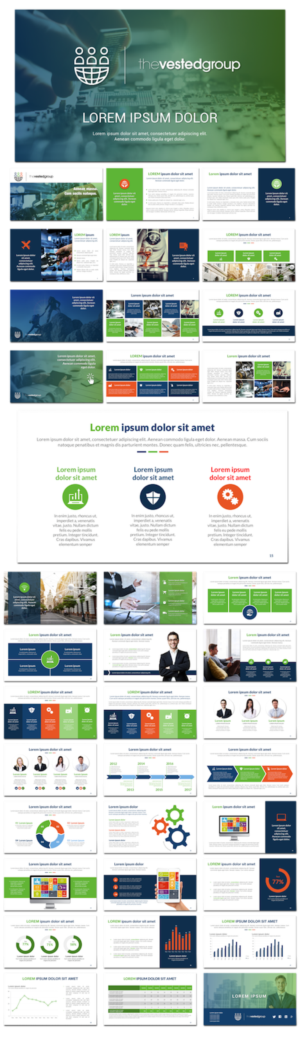 Diseño de PowerPoint por StonyDog Design para este proyecto | Diseño: #15069789