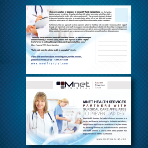 Diseño de Postal por uk para Mnet Financial | Diseño: #15062708