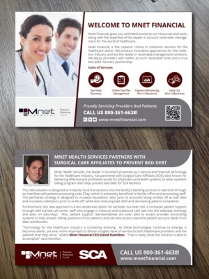 Diseño de Postal por Alexandar para Mnet Financial | Diseño: #15065272