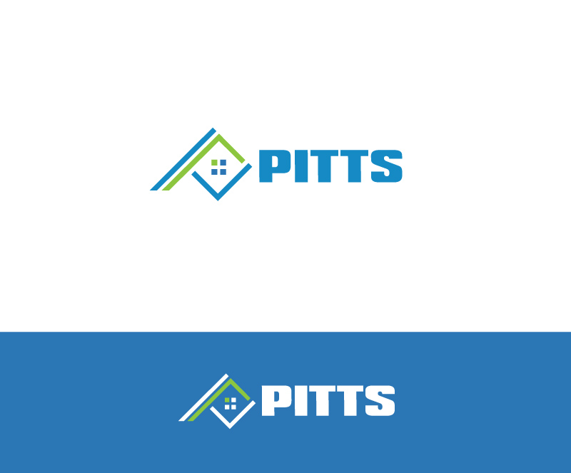 Logo-Design von instudio für Pitts Roofing Company, Inc. | Design #15066712