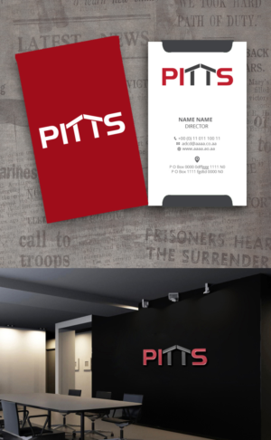 Logo Design by zebronicgraphic for Pitts Roofing Company, Inc. | Design: #15096311