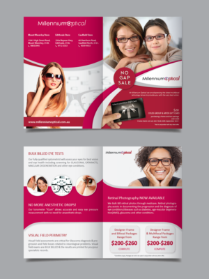 Optometry Practice 4 page Brochure. | Brochure Design by alex989