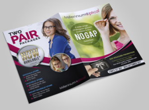 Optometry Practice 4 page Brochure. | Brochure Design by SAI DESIGNS