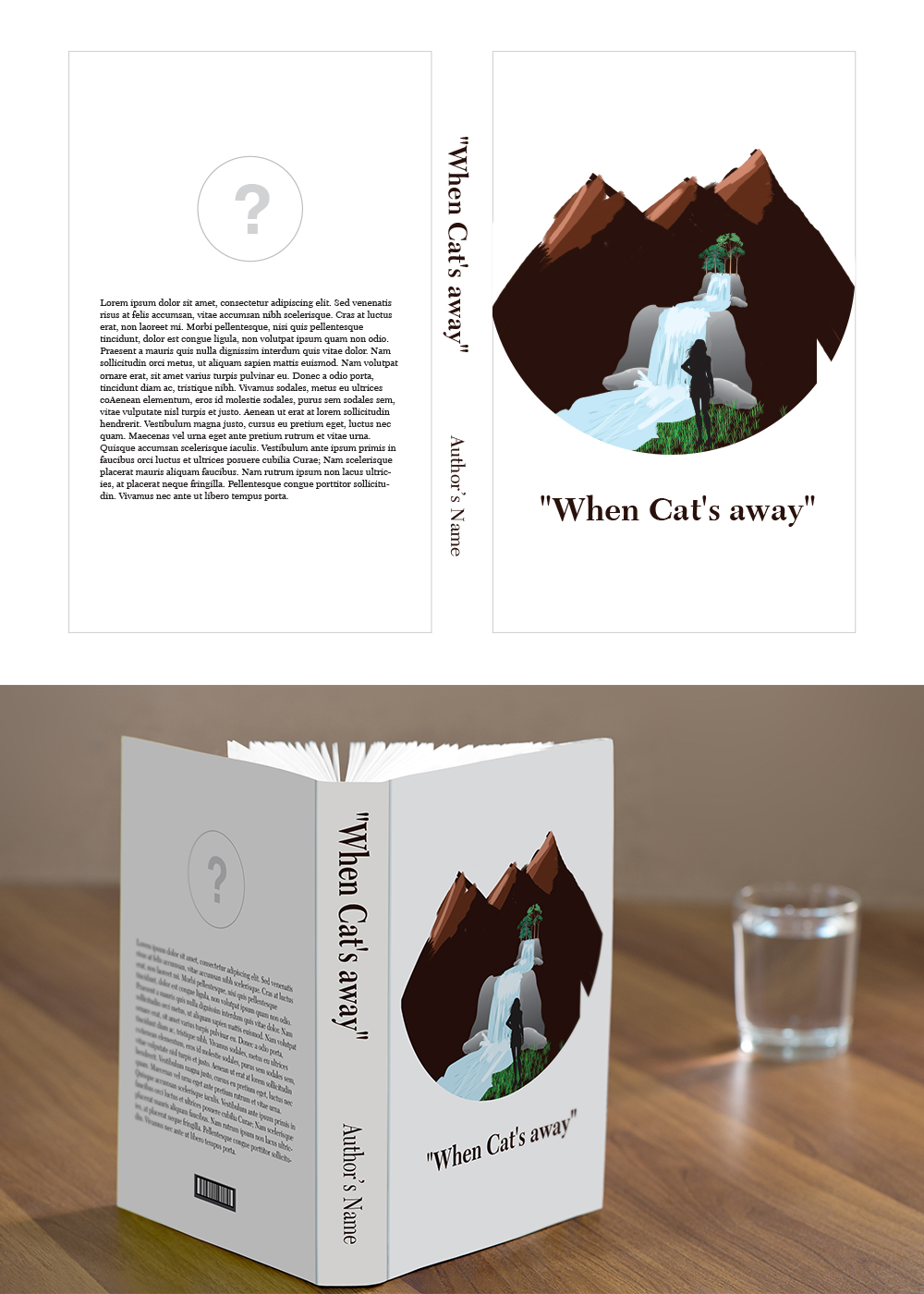 Book Cover Design by DG for Self | Design #15119248