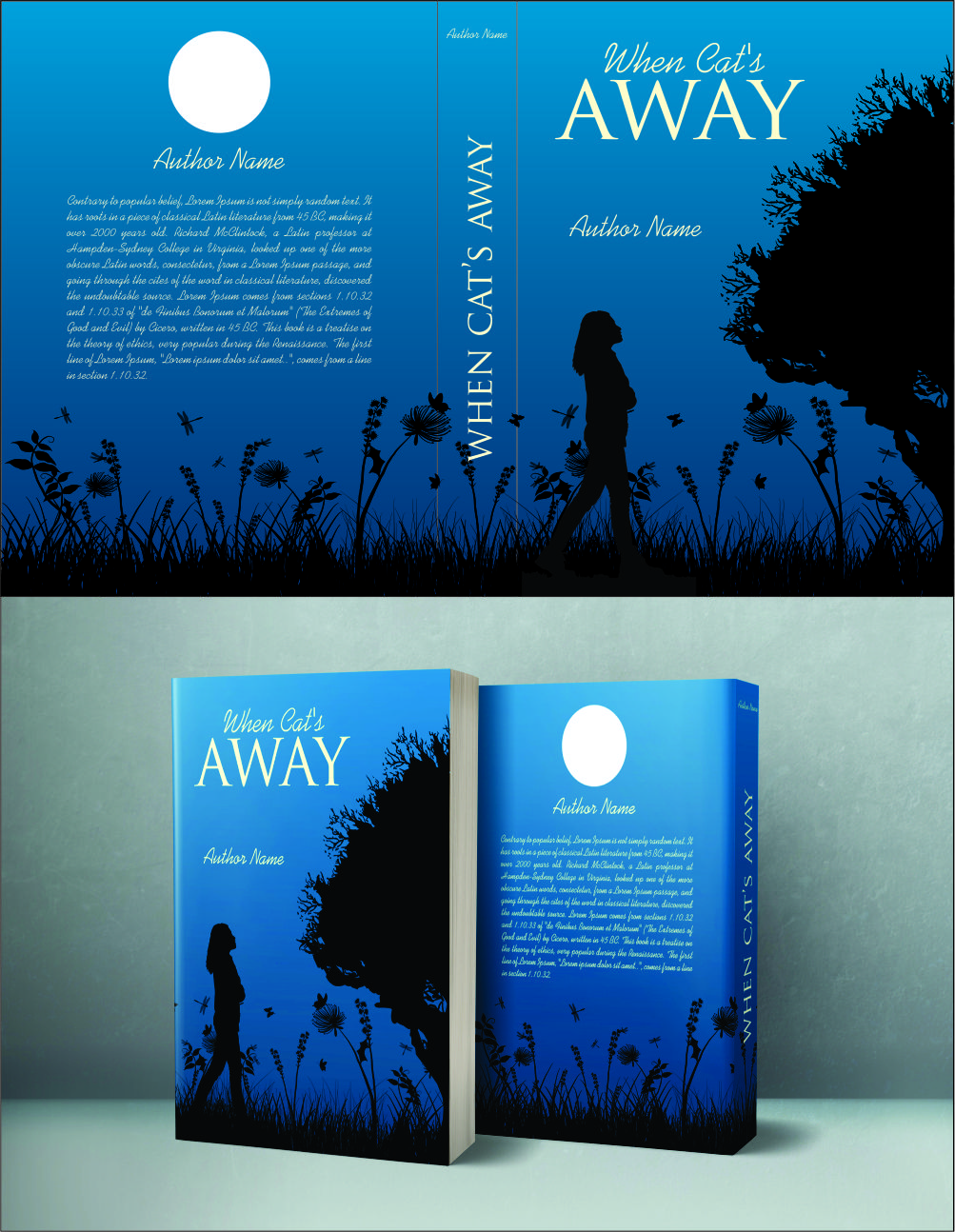Book Cover Design by DG for Self | Design #15119259