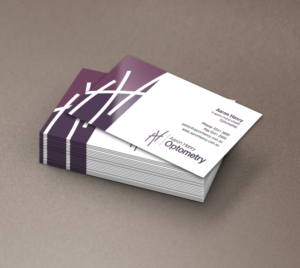 Business Card Design by Sarmishtha Chattopadhyay_loginchange for Aaron Henry Optometry  | Design: #15057875