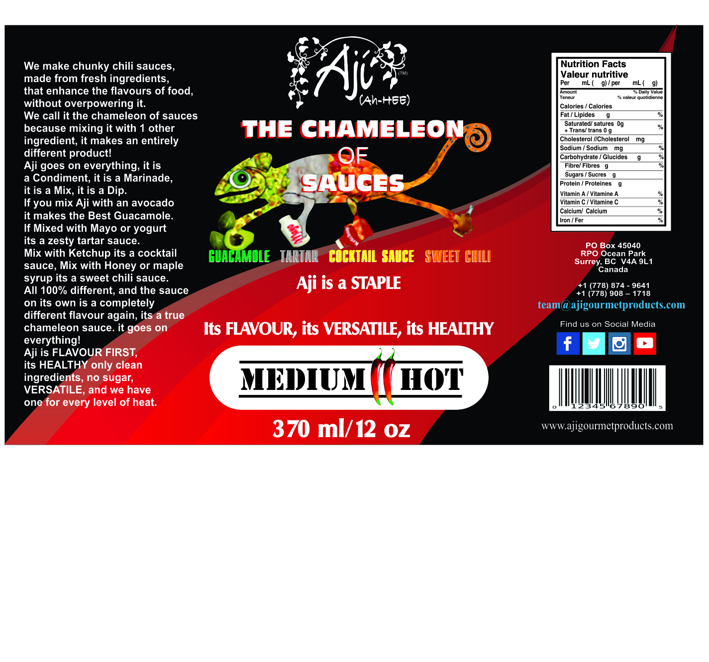 Label Design by wchristia for Aji Gourmet Products Ltd | Design #15217092