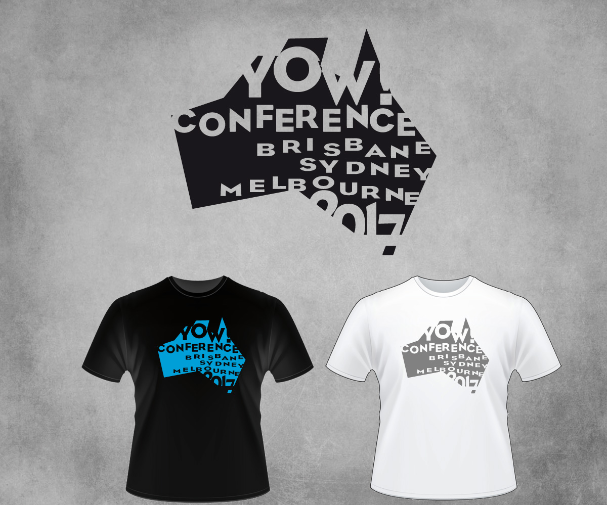 T-Shirt-Design von SpaGGy für YOW! Australia | Design #15092828