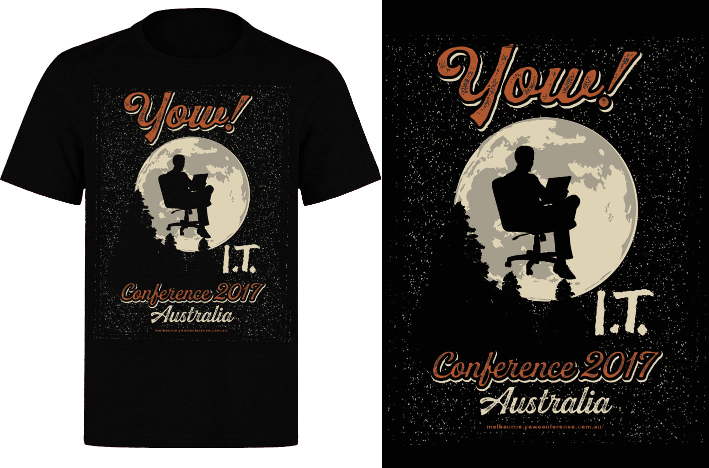T-shirt Design by wendyRV for YOW! Australia | Design #15208090