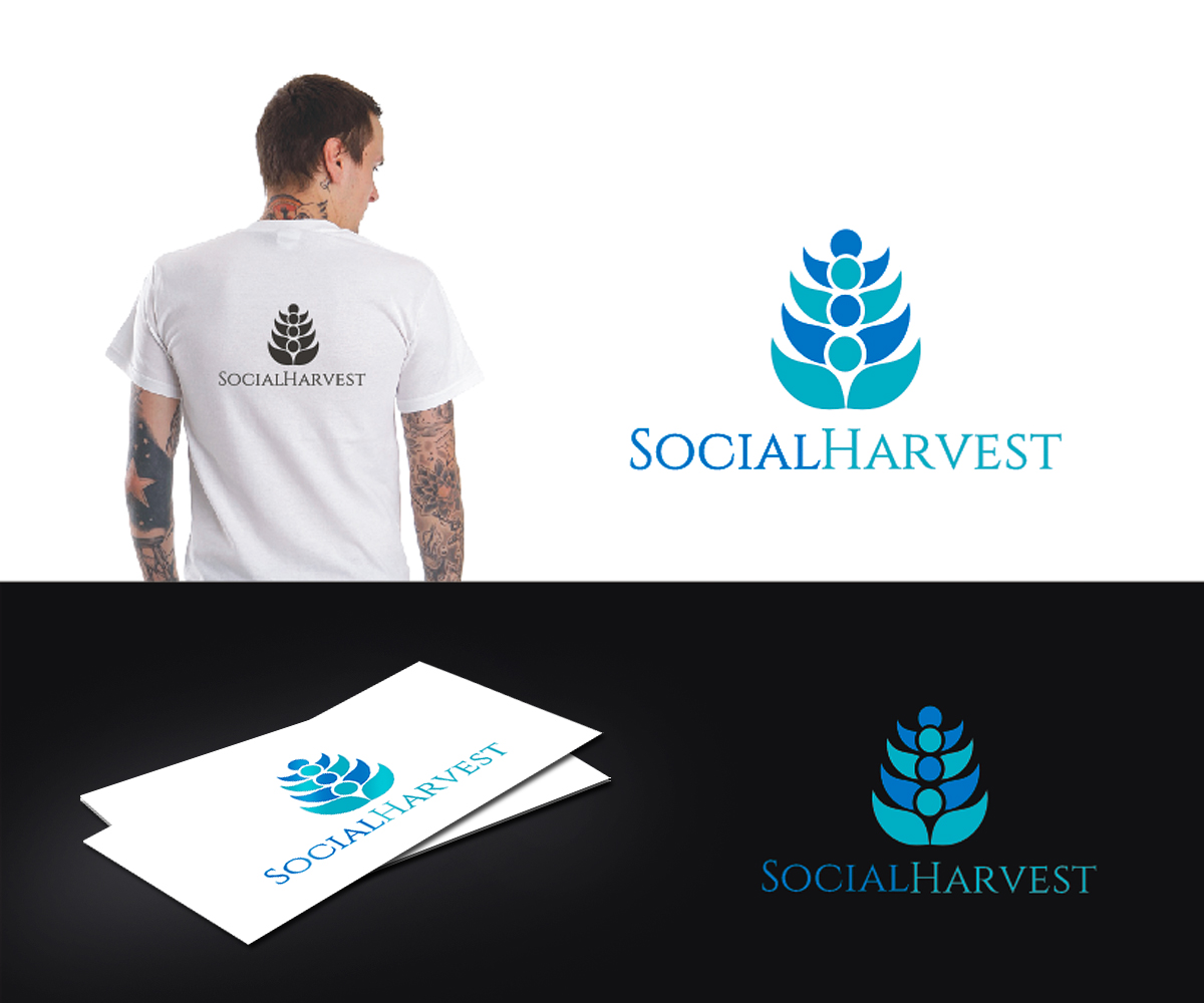 Logo Design by Vishak vasu for SocialHarvest | Design #15150625
