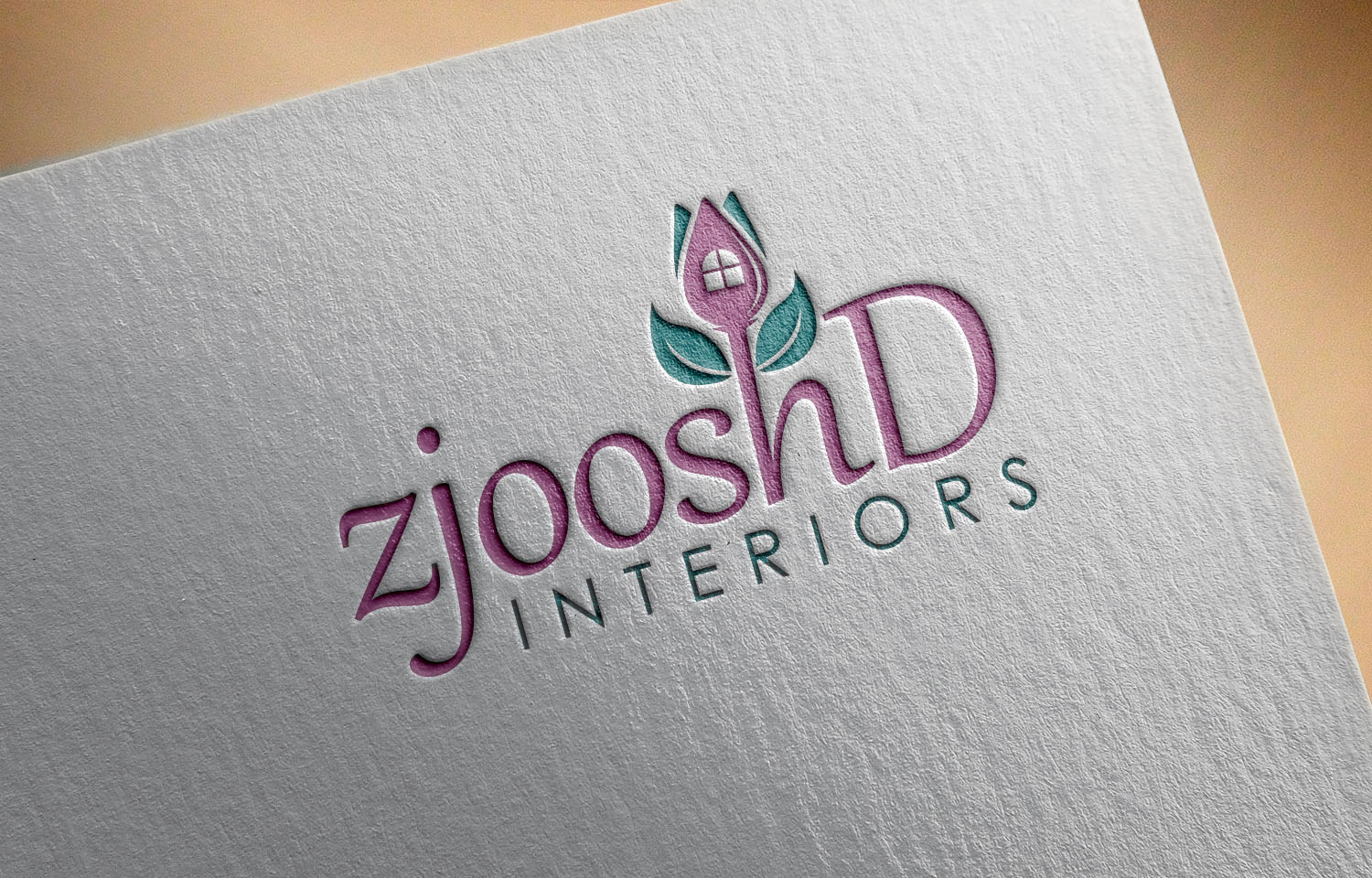 Logo Design by Khalik for zjooshD interiors | Design #15085369