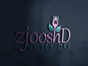 Logo Design by Khalik for zjooshD interiors | Design: #15085370