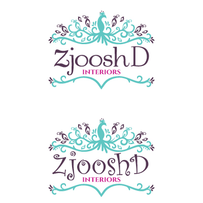 Logo Design by dalia sanad for zjooshD interiors | Design #15116429