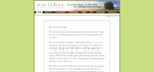 Logo Design by christianpoetoe for White Oak Financial Planning | Design: #15144304