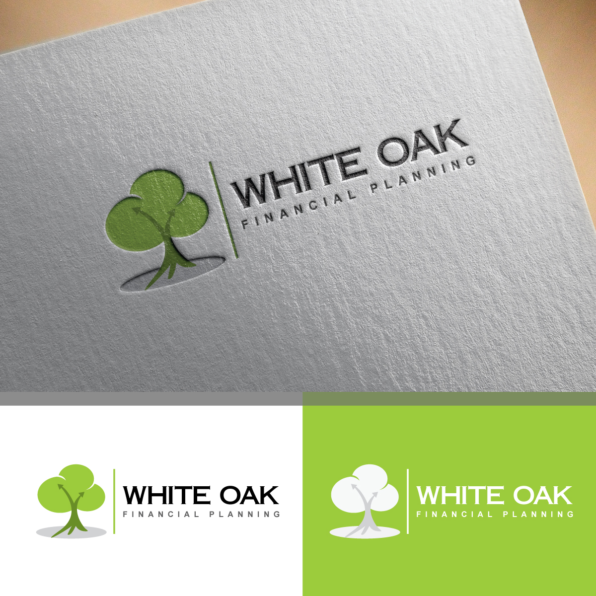 Logo Design by webeezine for White Oak Financial Planning | Design #15069200