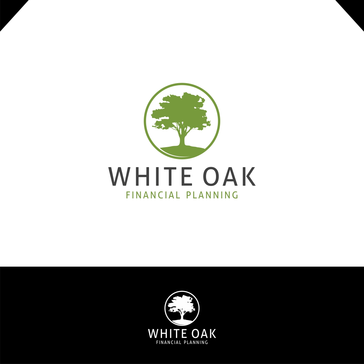 Logo-Design von webeezine für White Oak Financial Planning | Design #15069205