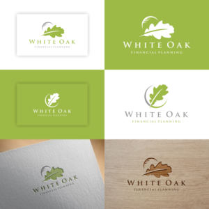 White Oak financial planning | Logo Design by Angkasa Official