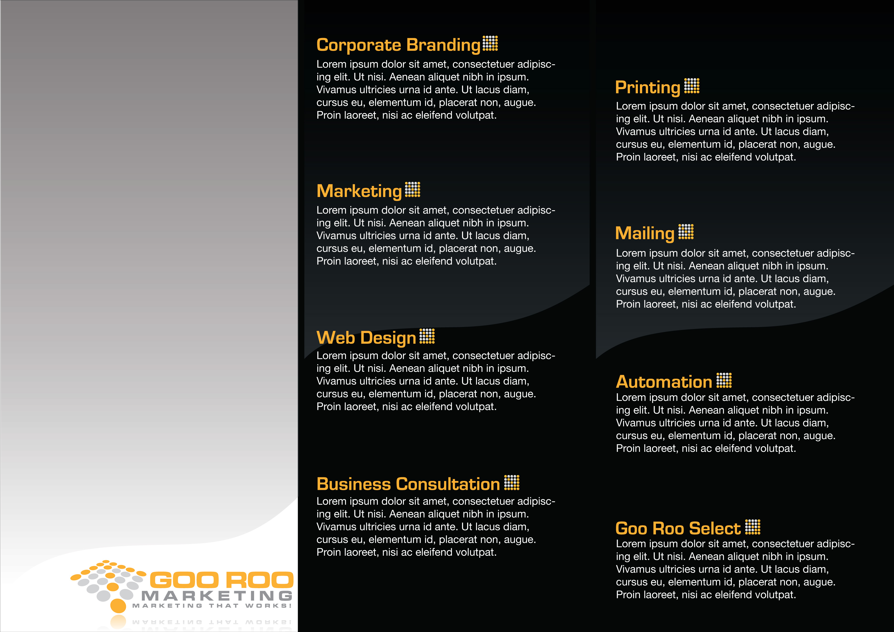 Catalogue Design by Cinglung Ricky Sutaner for Goo Roo Marketing | Design #1258