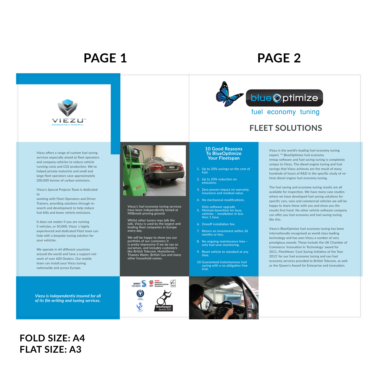 Design de Brochure par Javelin Studio pour Viezu Technologies Ireland Ltd. | Design #15081960