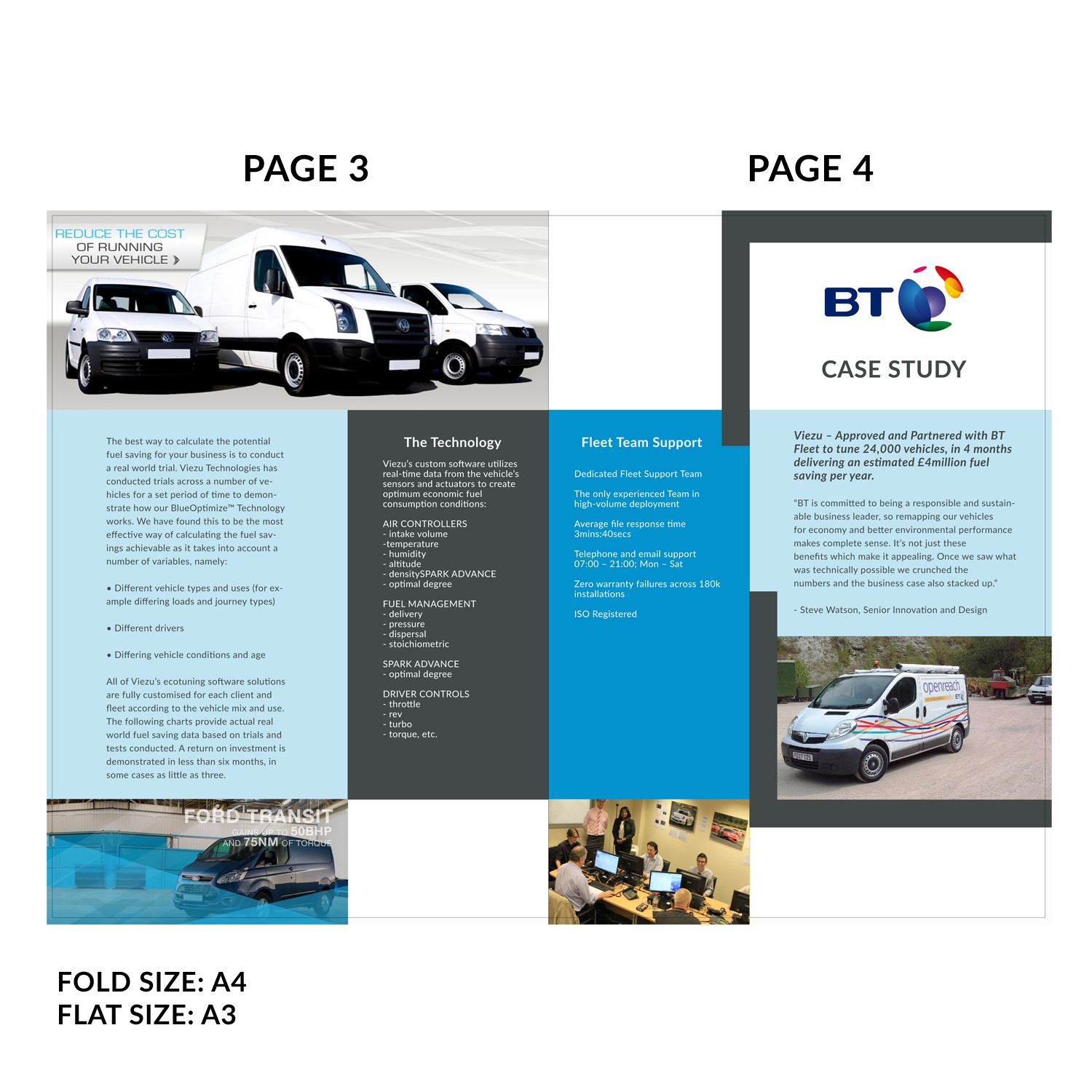 Design de Brochure par Javelin Studio pour Viezu Technologies Ireland Ltd. | Design #15081961