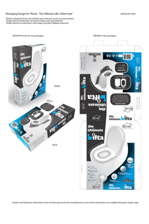 Design Packaging for an innovative and exciting Bathroom Product | Packaging Design by Chromax8
