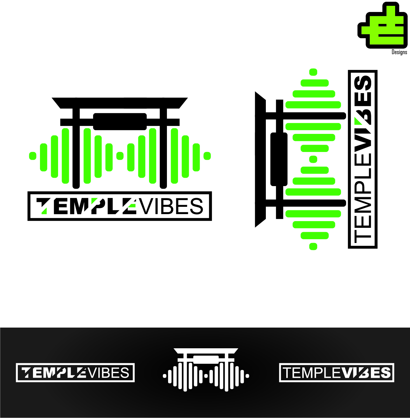 Logo Design by JE Designs for TempleVibes | Design #15079681