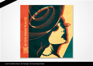 Love In Too Many Places - Sam Burridge - CD Cover Design Project  | CD Cover Design by disign
