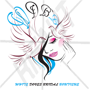 Logo-Design von DreamMonitors für White Doves Bridal Boutique | Design #2582943