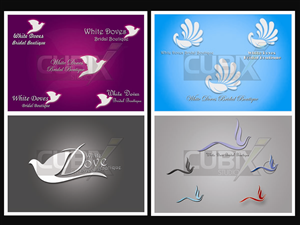 Logo Design by cubixstudios for White Doves Bridal Boutique | Design: #2578280
