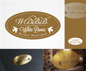 Logo-Design von ninisdesign für White Doves Bridal Boutique | Design #2562047