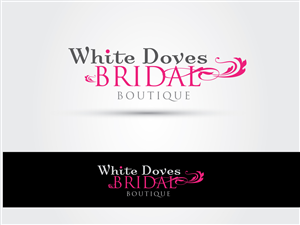 Logo-Design von Dev für White Doves Bridal Boutique | Design #2565191