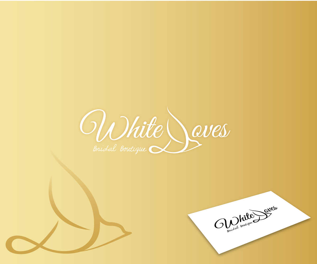 Logo Design by Sofia Pereira for White Doves Bridal Boutique | Design #2563337