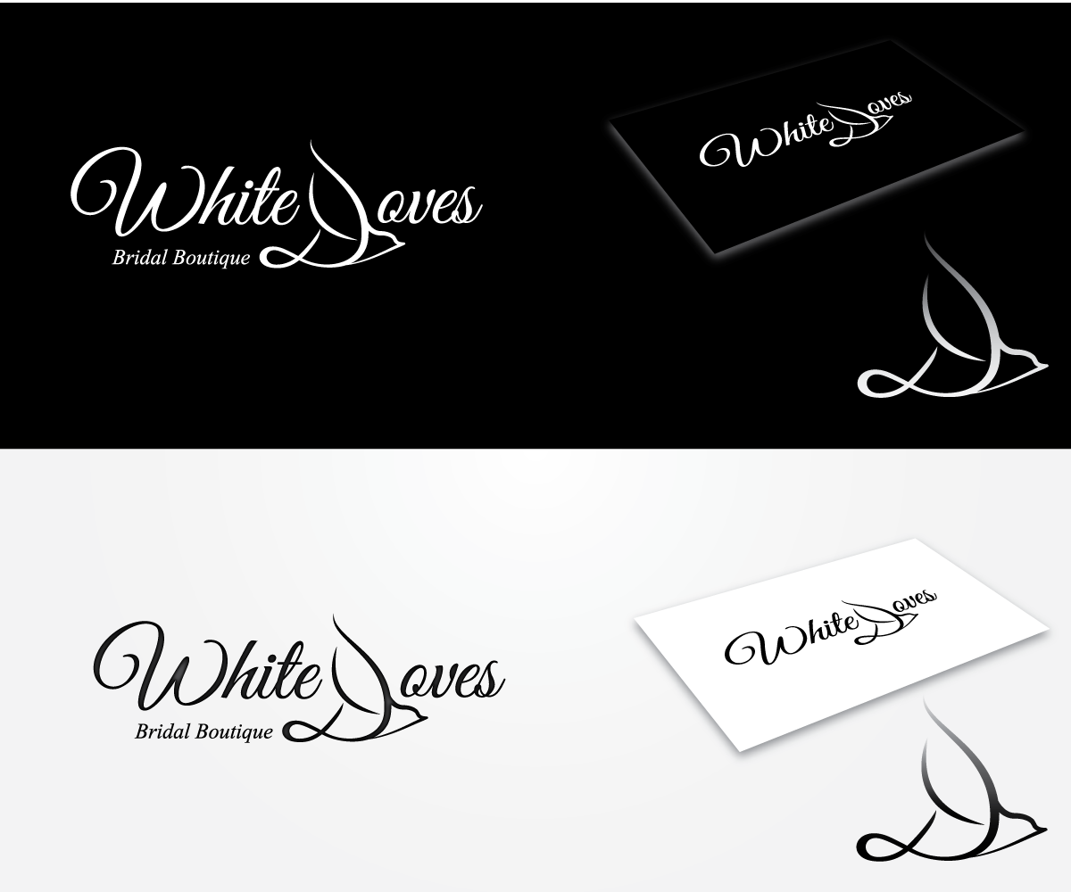 Logo Design by Sofia Pereira for White Doves Bridal Boutique | Design #2571681