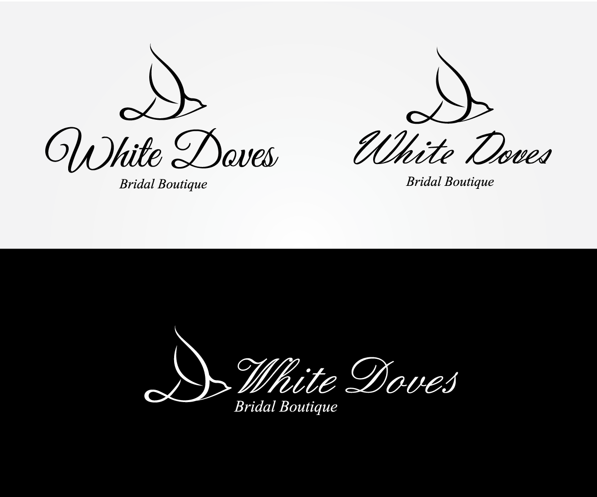 Logo Design by Sofia Pereira for White Doves Bridal Boutique | Design #2571685