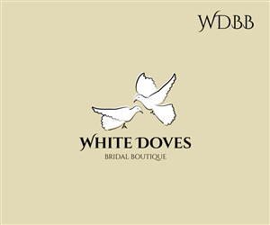 Logo Design by Dzains for White Doves Bridal Boutique | Design: #2562068