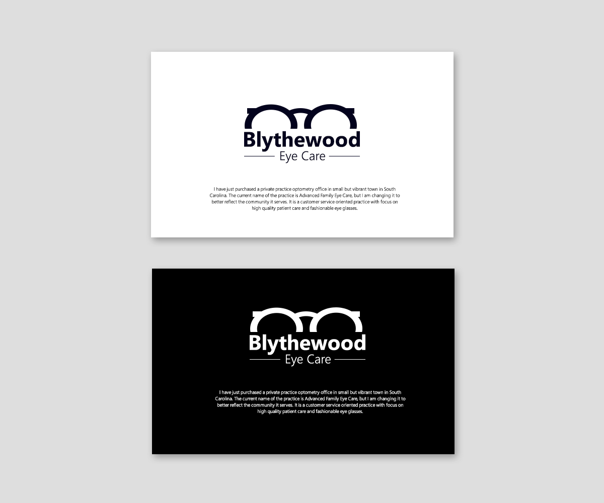 Logo Design by pixelgrapix for Blythewood Eye Care | Design #15060833