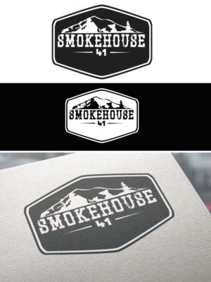 Logo Design by ivo_i_ivanov for Smokehouse 41 | Design: #15092907