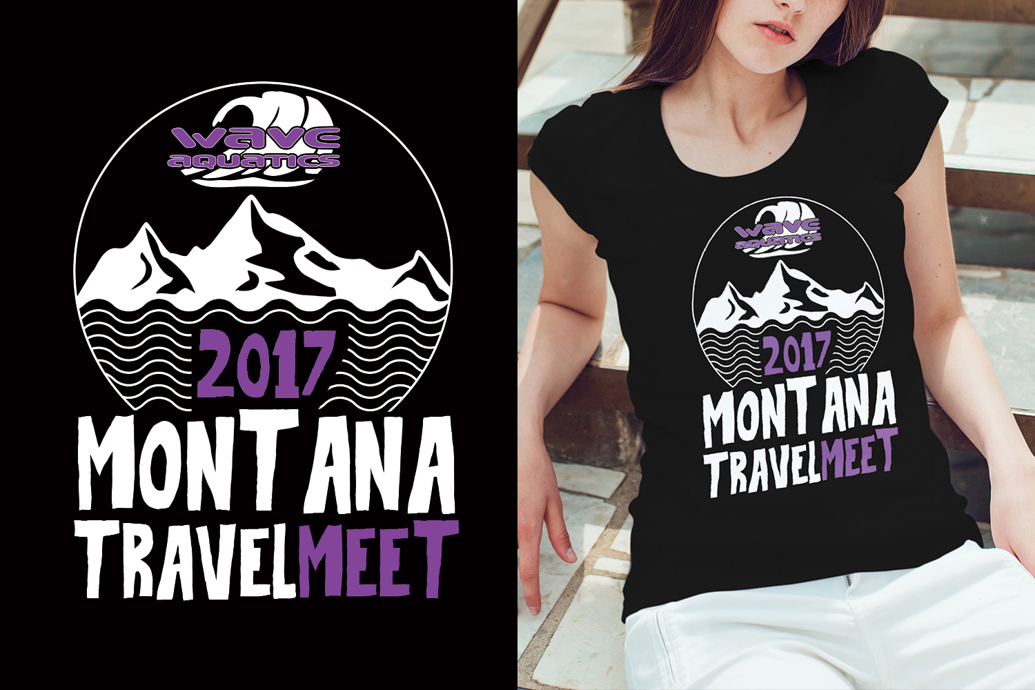 Diseño de Camiseta por Impressive Sol para Wave Aquatics | Diseño #15091463