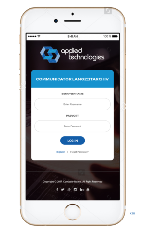 Web Design by pb for applied technologies GmbH | Design: #15076772