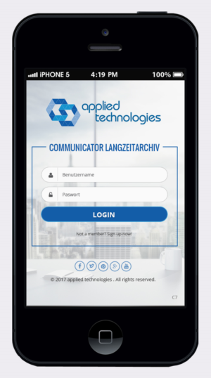 Web Design by pb for applied technologies GmbH | Design: #15076775