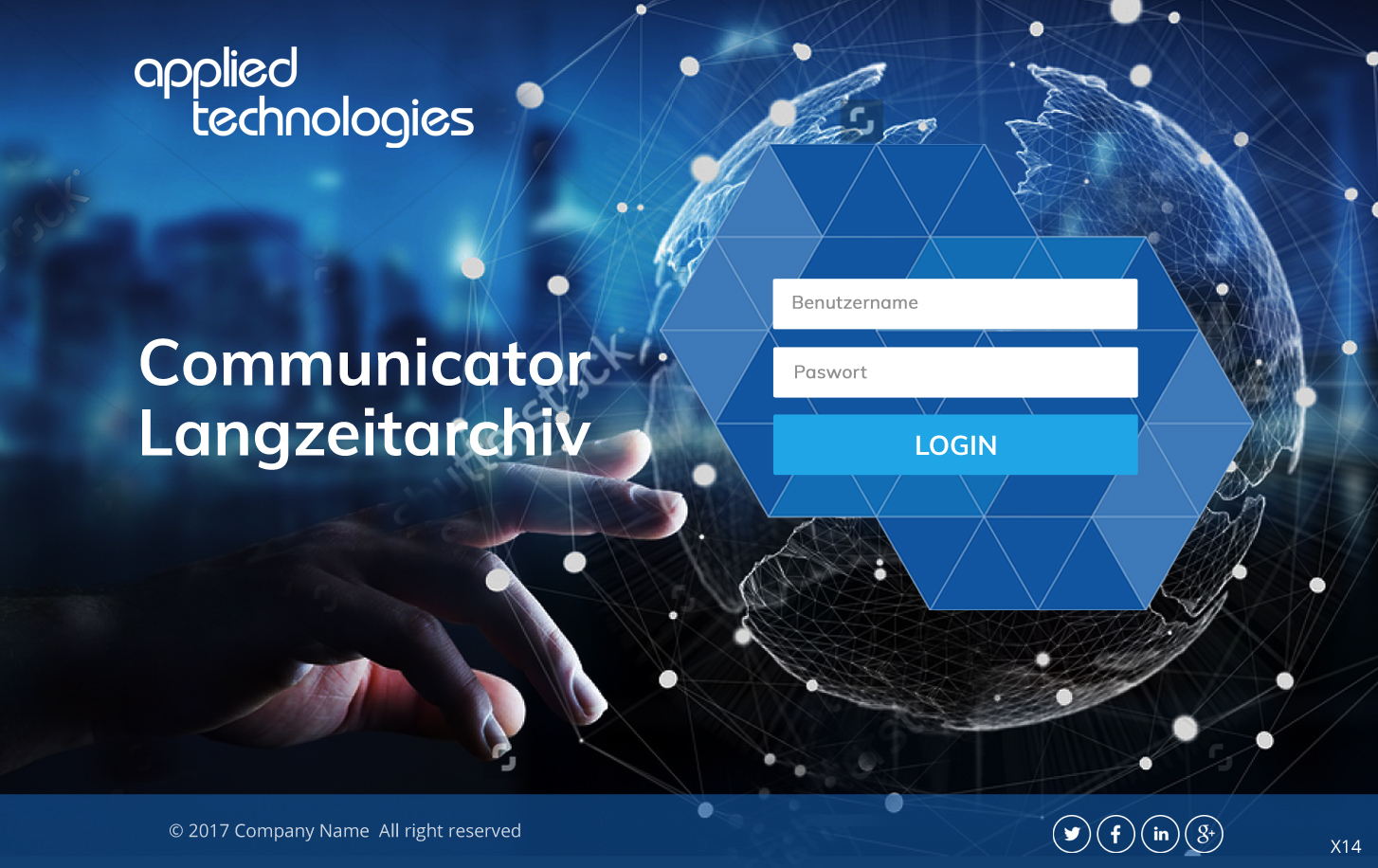 Diseño Web por pb para applied technologies GmbH | Diseño #15076792