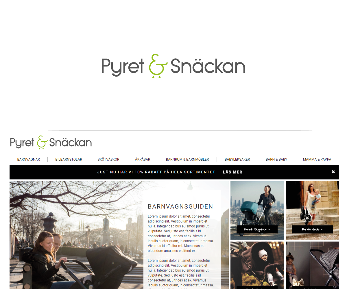 Logo Design by rum for Pyret & Snäckan | Design #15094106