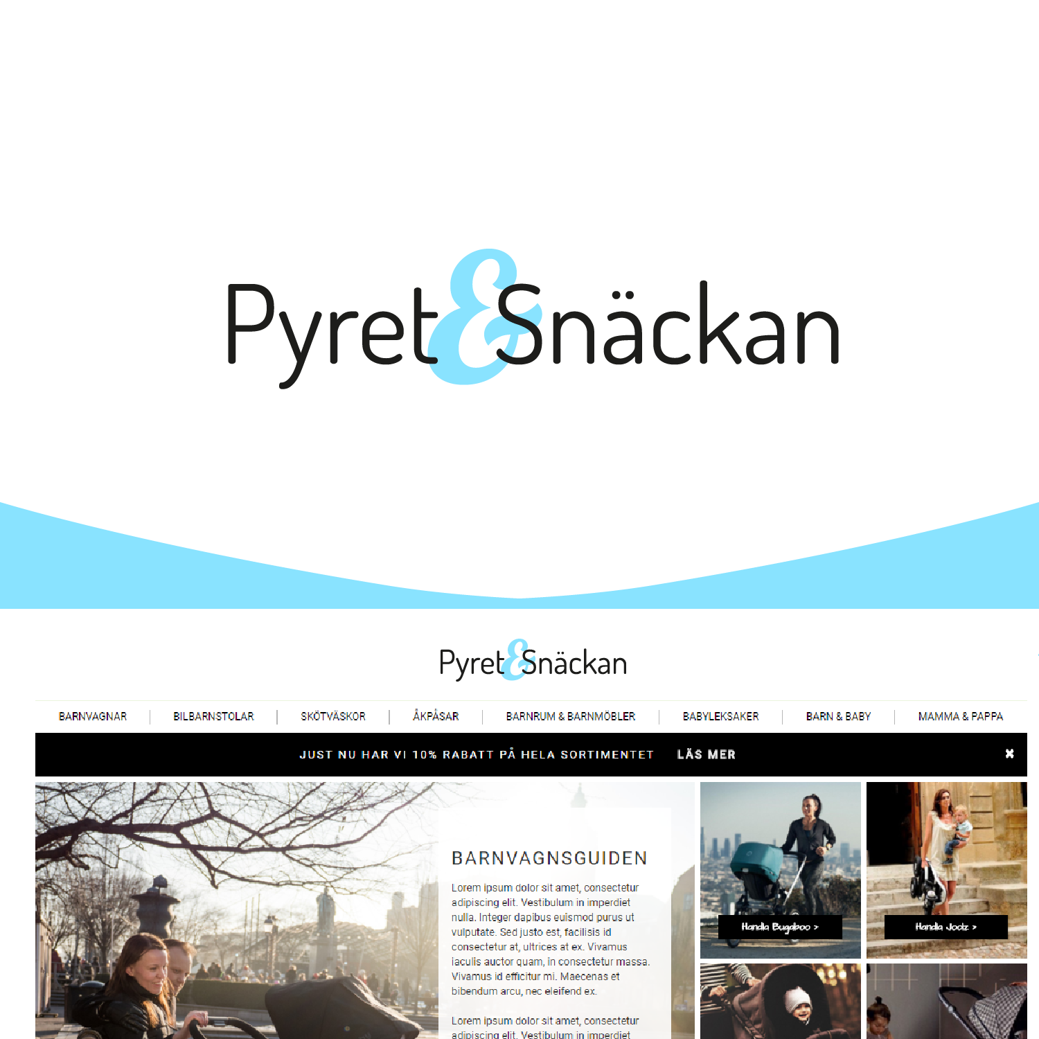 Logo Design by shanchud for Pyret & Snäckan | Design #15155473