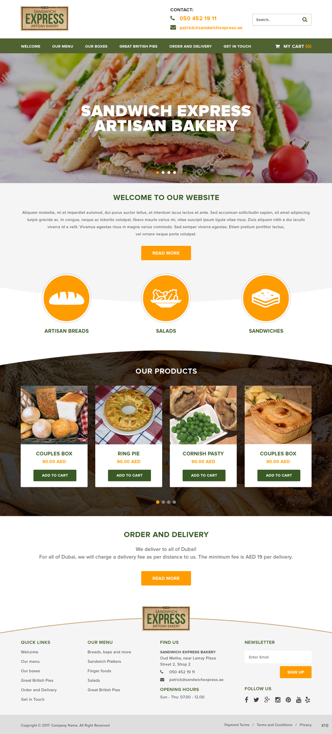 Web Design by pb for this project | Design #15107286