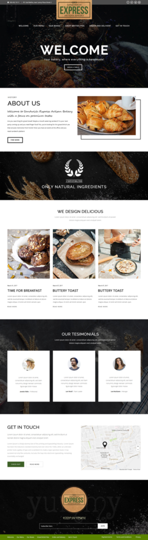 Web-Design von Xclusive Designers für dieses Projekt | Design: #15147187