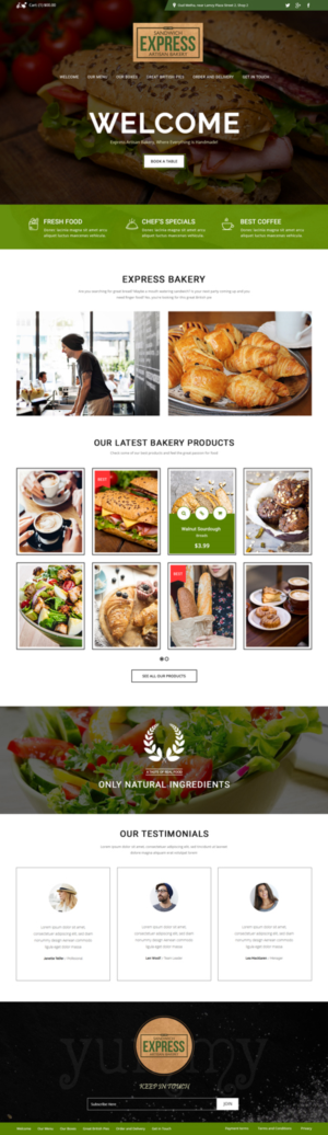 Web Design by Xclusive Designers for this project | Design #15147188