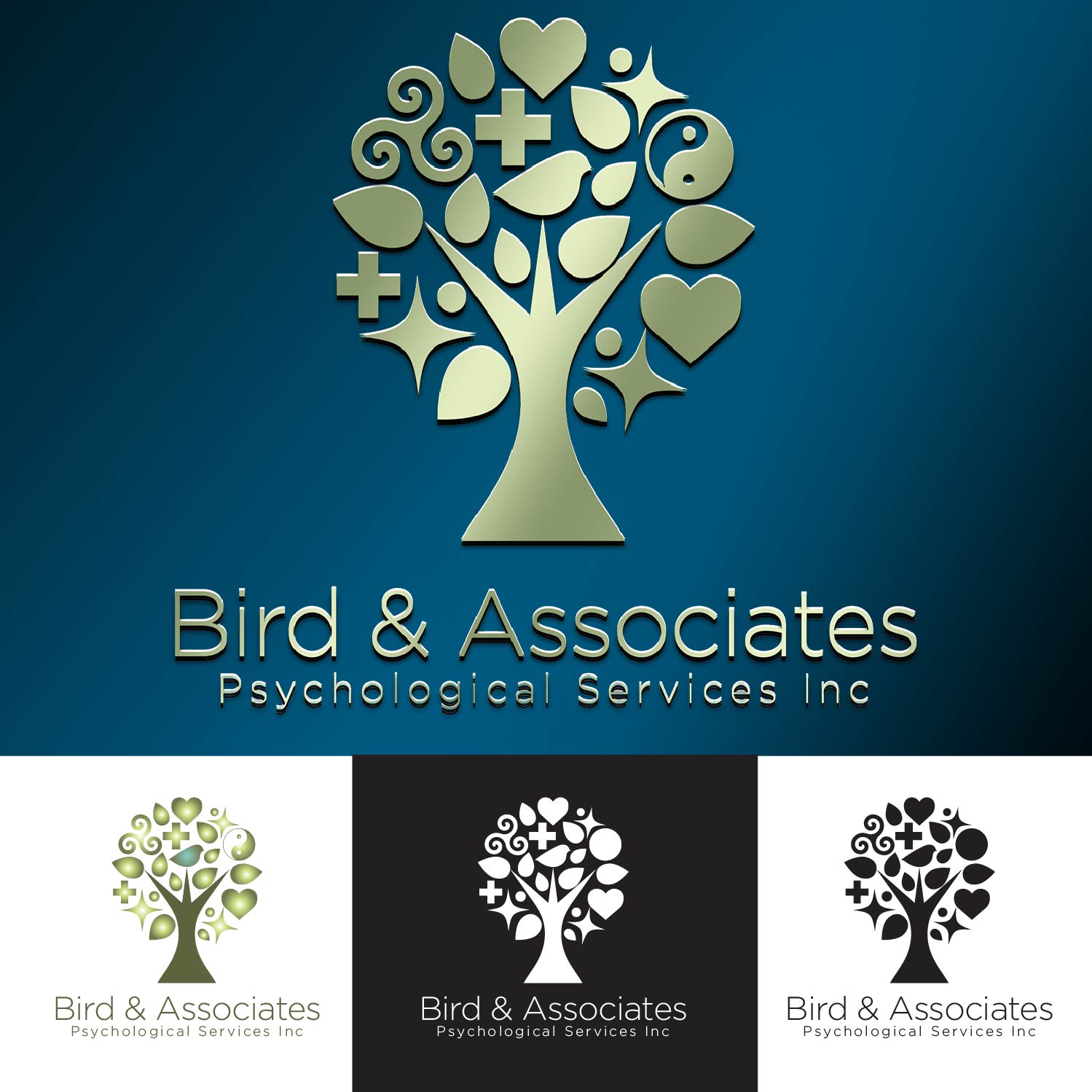 Logo-Design von alotarenata für Bird & Associates Psychological Services Inc | Design #15150539